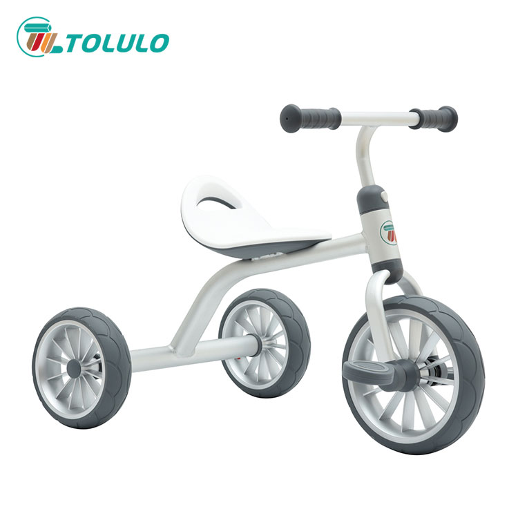 Quais são os benefícios do alumínio Baby Tricke+PU Wheels para bebês?
